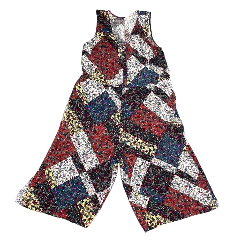 Indigo Thread Sleeveless Jumpsuit Women’s Size 1X